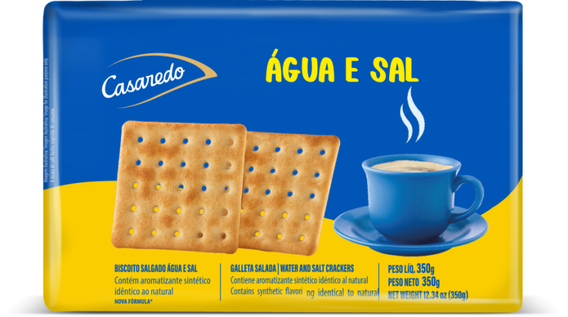 BISCOITO AGUA E SAL CASAREDO 350G